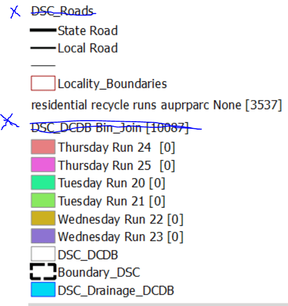qgis How to remove subgroup labels from legend? Geographic Information Systems Stack Exchange