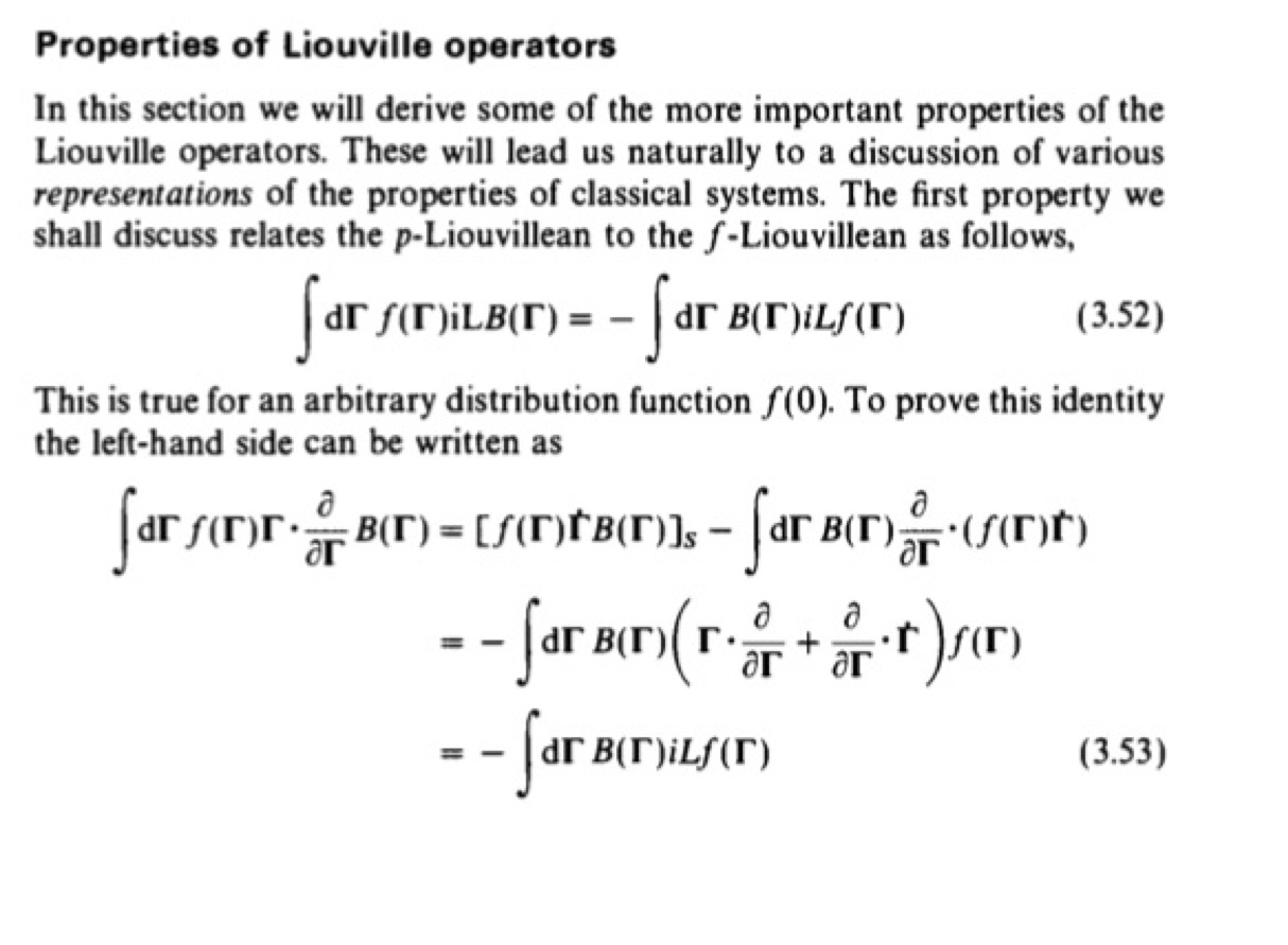 homework and exercises Integration by parts in statistical physics
