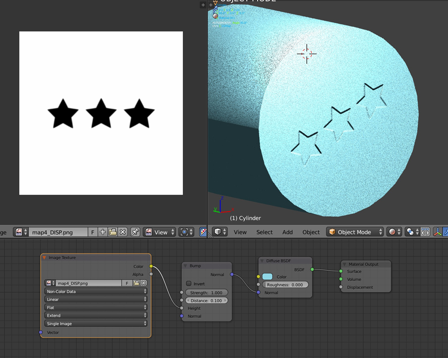 texturing How to change Bump Map height Blender Stack Exchange
