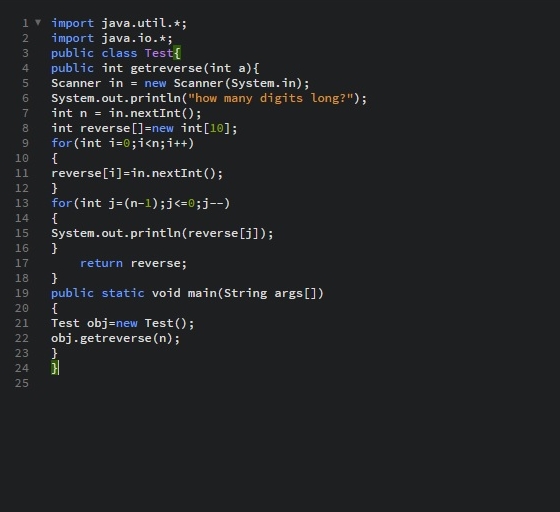 how to reverse a number using array in java? Stack Overflow