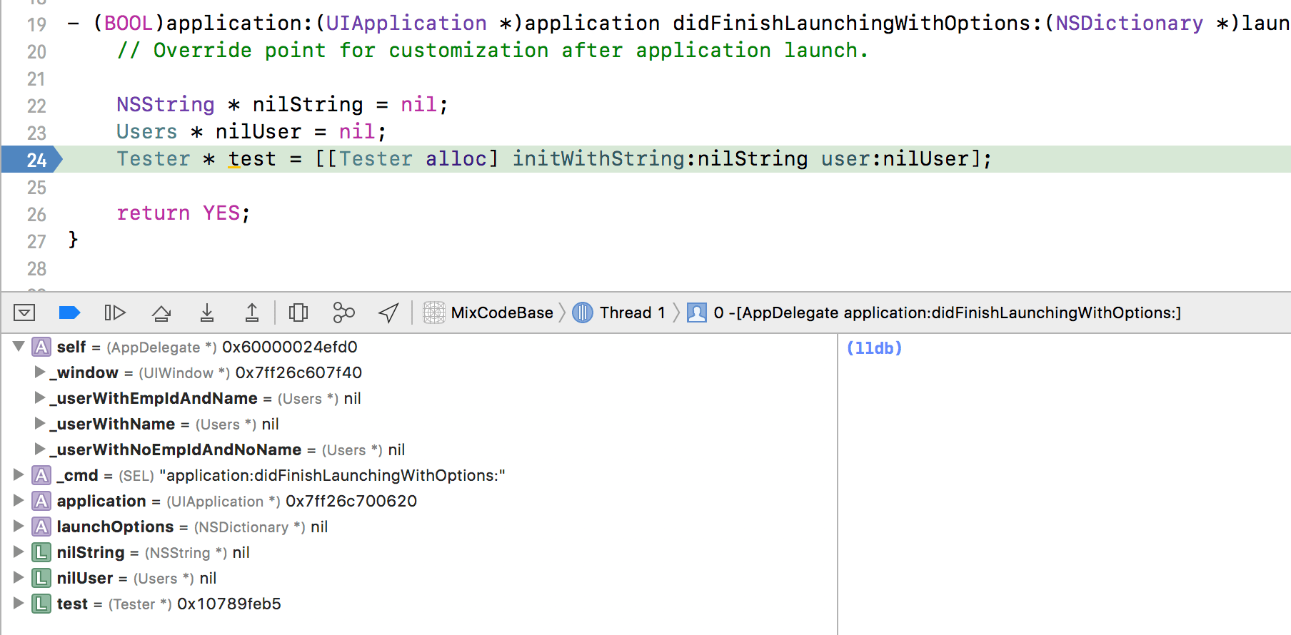 Why, Sending nil as parameters from Objc C to swift class initializer