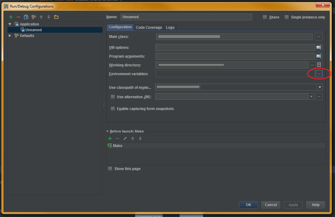 java IntelliJ why does the terminal has different environment