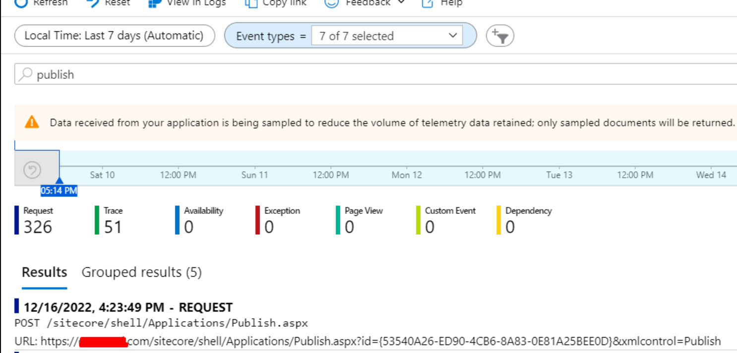 Sitecore Logging default behavior in Azure app insight Sitecore Stack