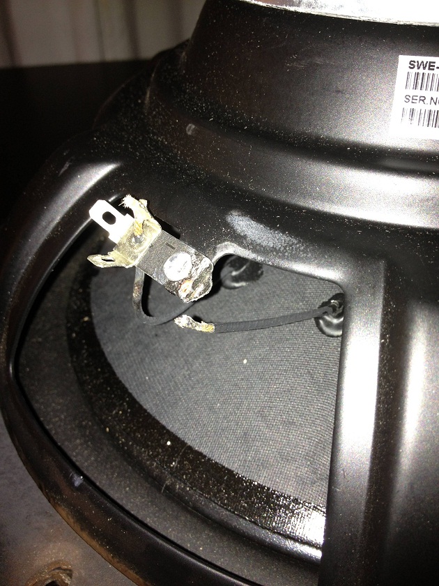 repair How to fix a broken sub connection and wire? Electrical