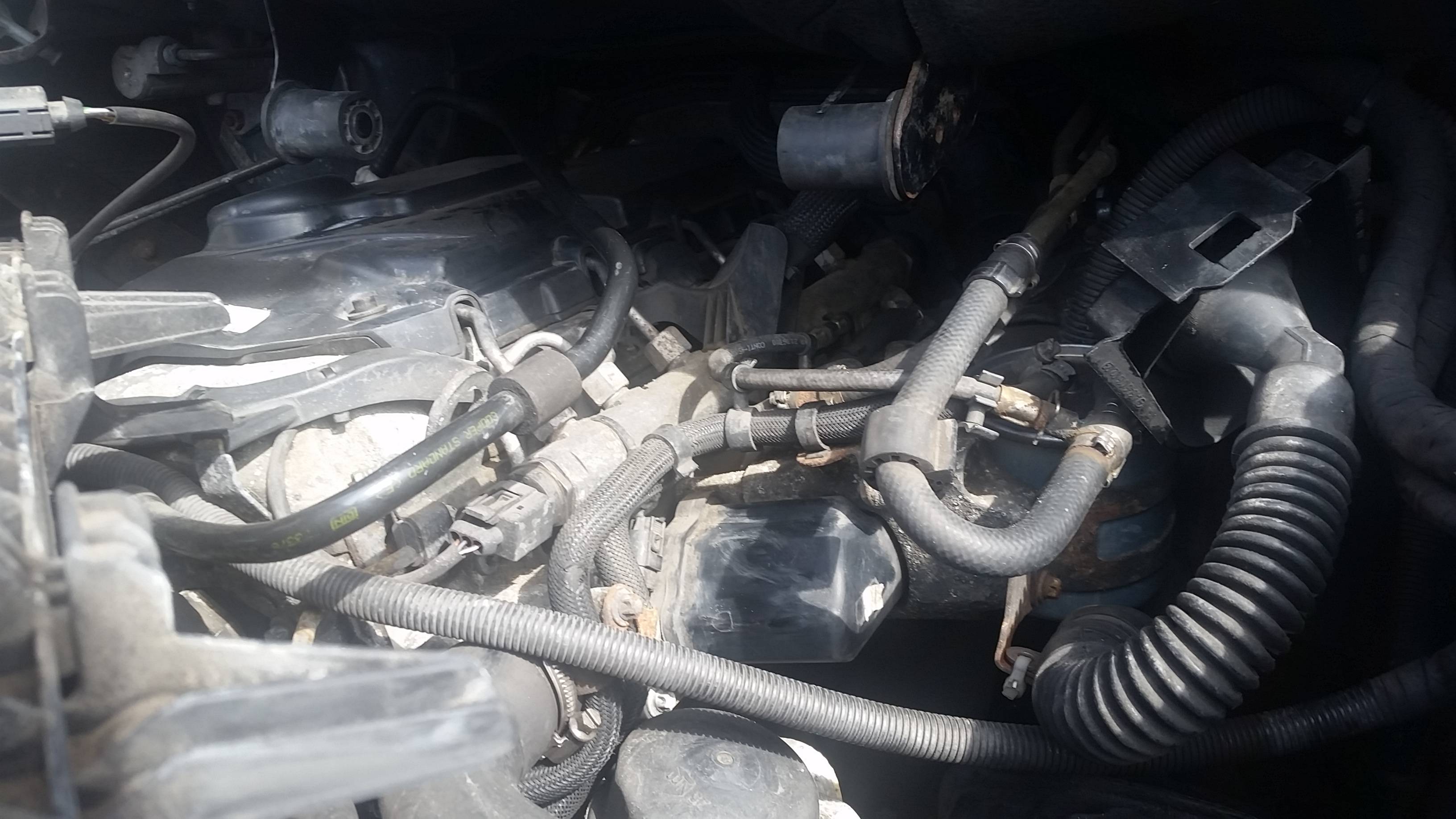 EGR Valve Location on Mercedes Vito W639 109CDI Motor Vehicle