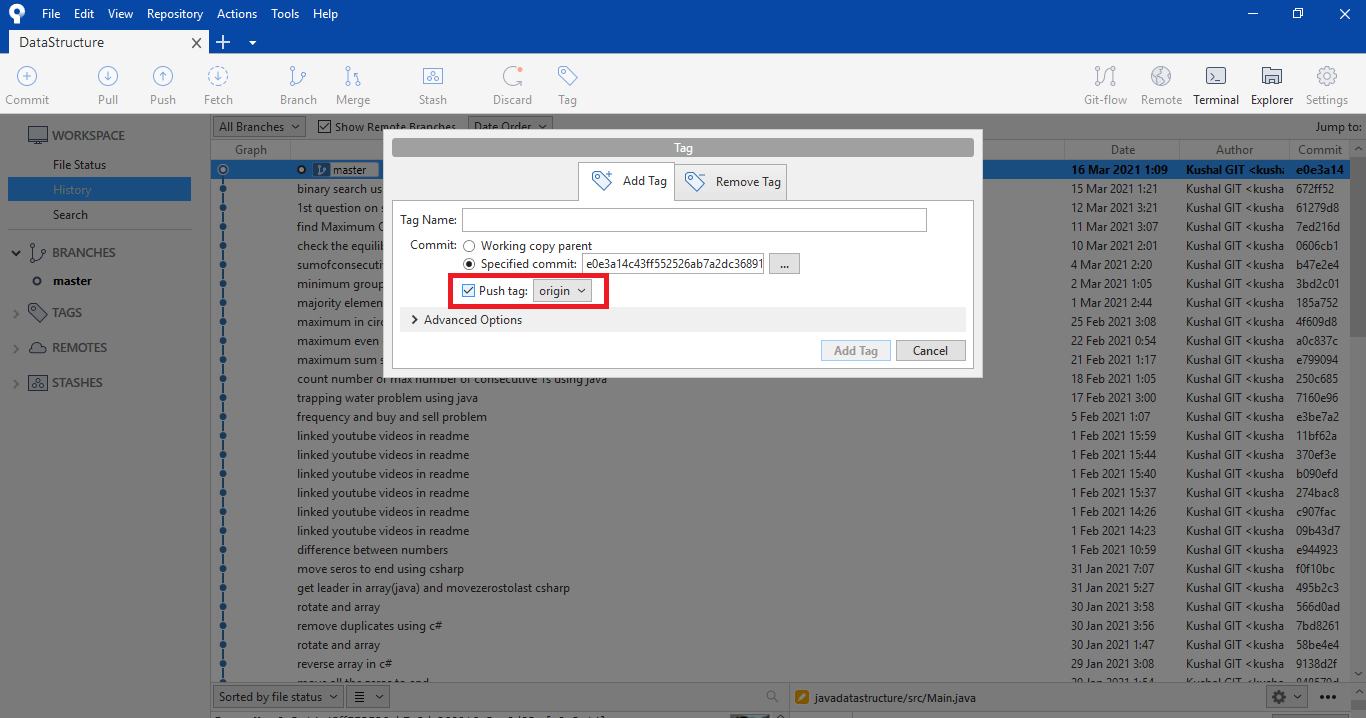 How do you push a tag to a remote repository using Git? Stack Overflow