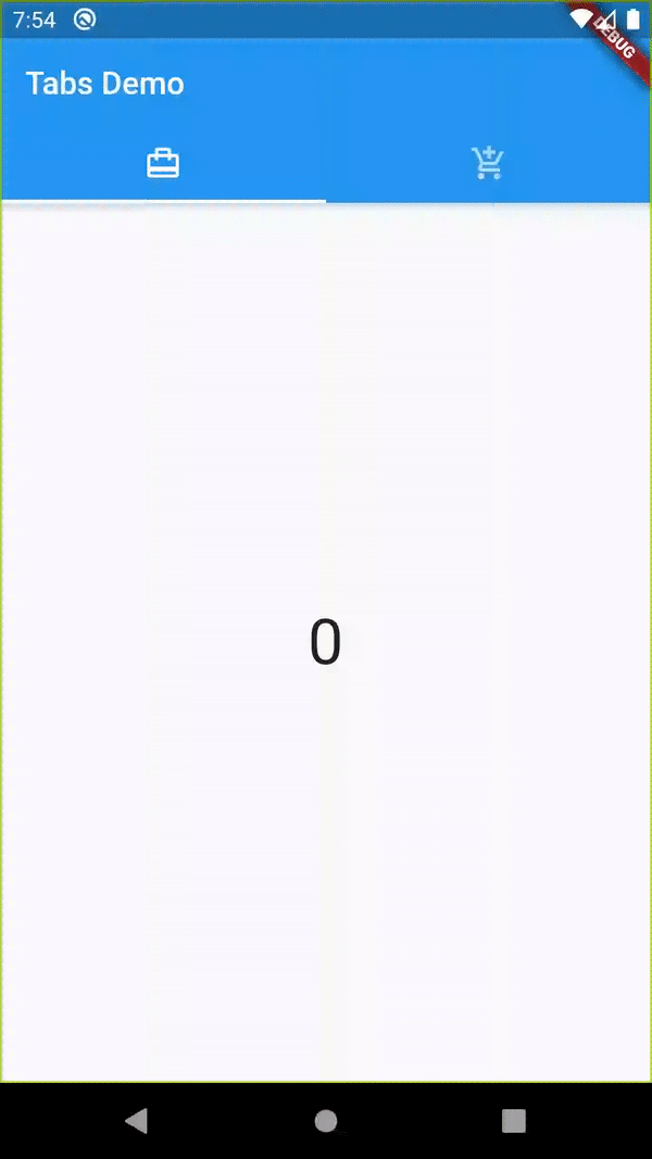 Flutter tabcontroller index does not respond to changes in the tabbarview