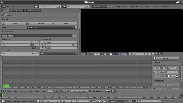 rendering Can Blender render animated gifs? Blender