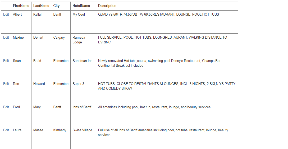 How do I wrap text in the edit text box for a gridview