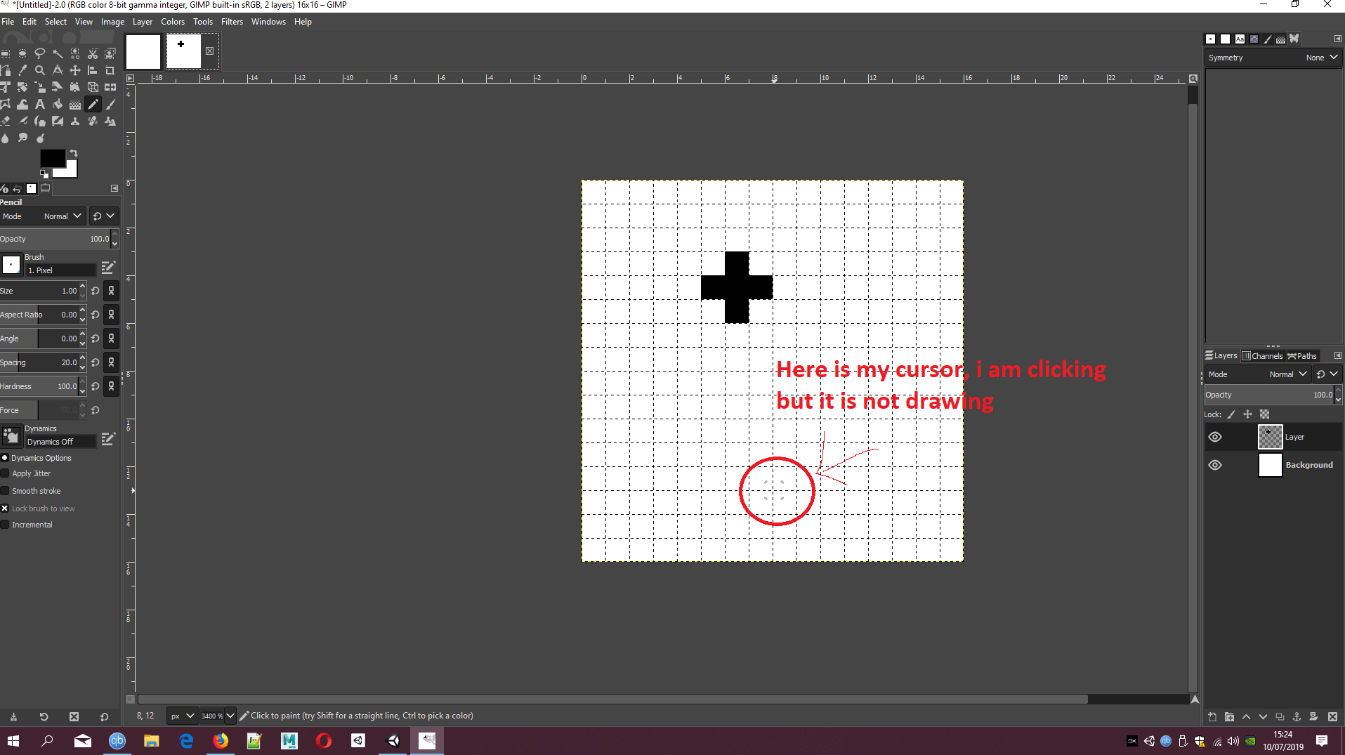 Gimp Pixel Art Settings