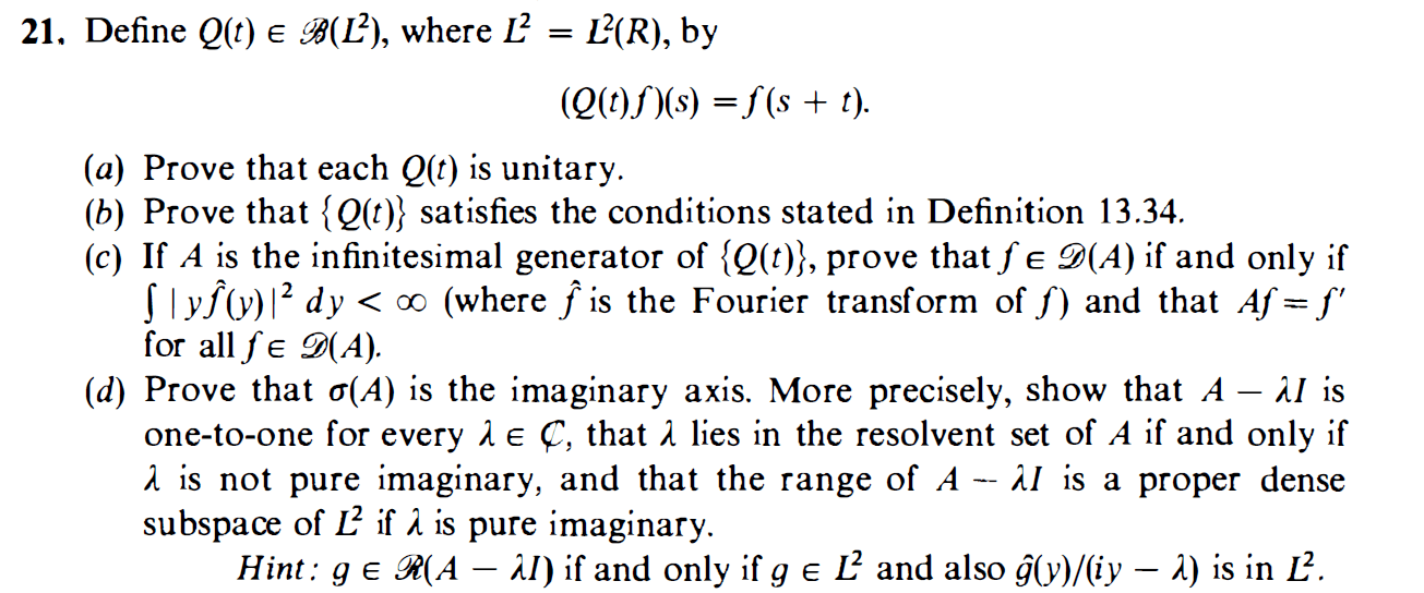 One-Parameter Semigroups for Linear Evolution Equations With.