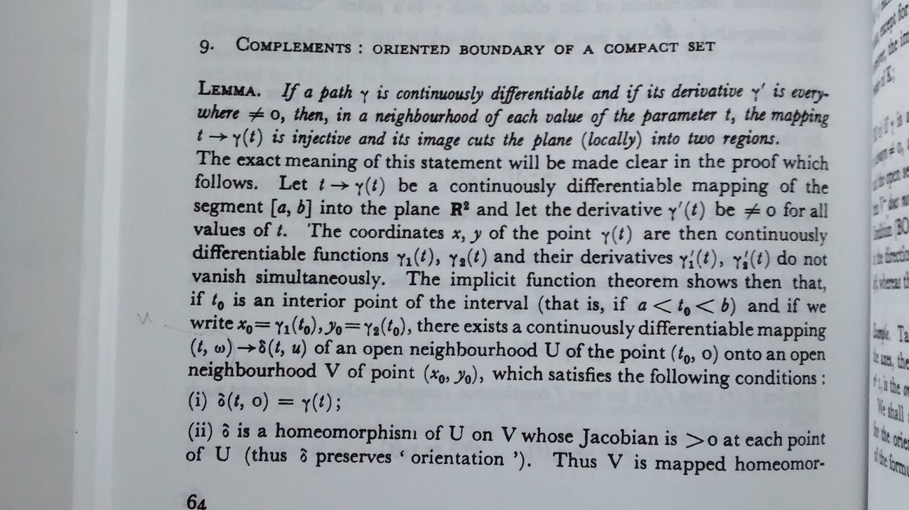multivariable calculus Henri Cartan's Implicit Function Theorem
