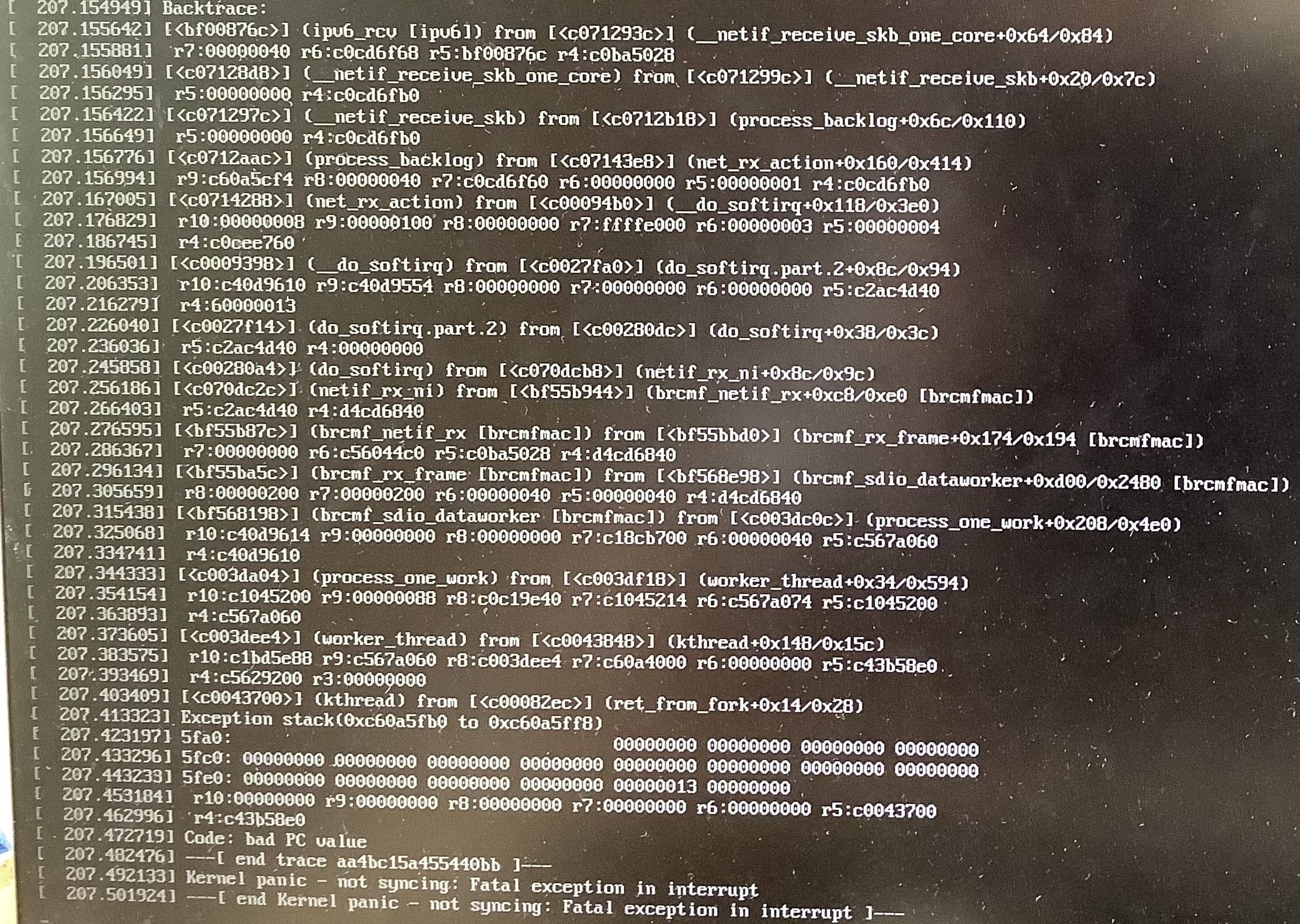 raspbian Kernel panic when using apt on RPi Zero, RPi OS Buster