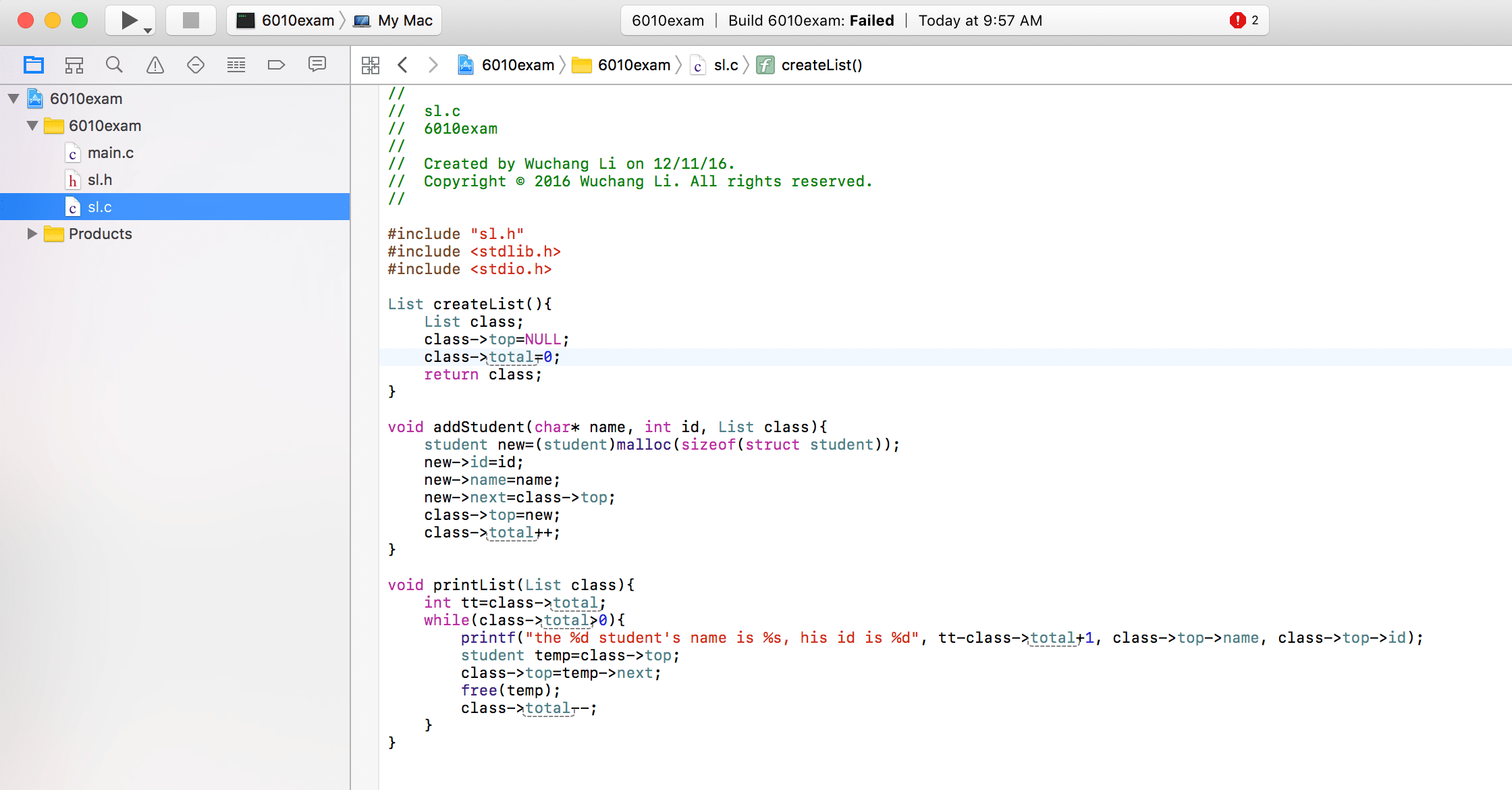 c Xcode error "Undefined symbols for architecture x86_64
