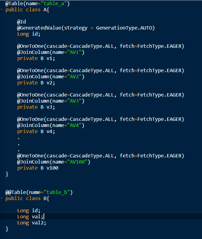 java How to do subqueries to avoid the 61 join table limit problem