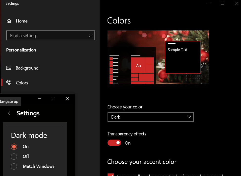 xaml Tooltip color changed to System Theme change though Application