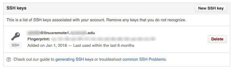git What are the consequences of changing the email linked to my ssh