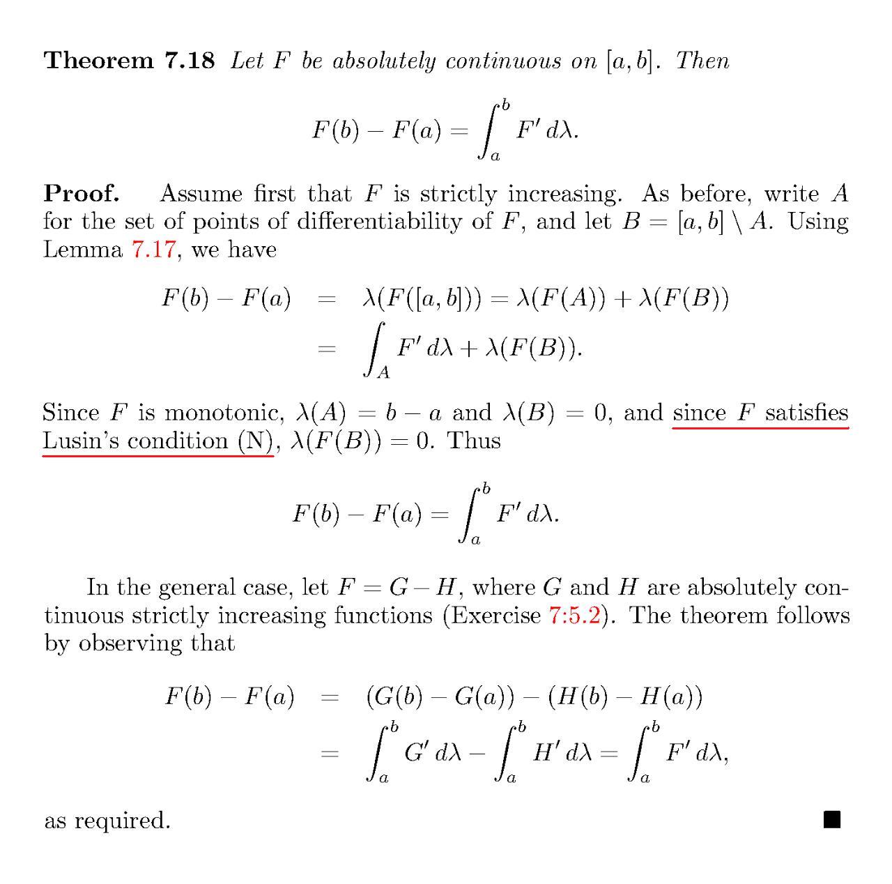 solution verification Does a strictly increasing continuous function