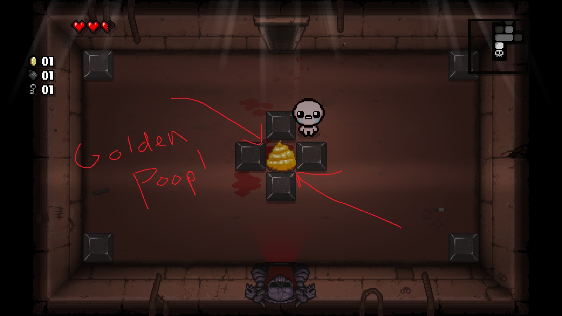 the binding of isaac rebirth What is up with this golden poop? Arqade