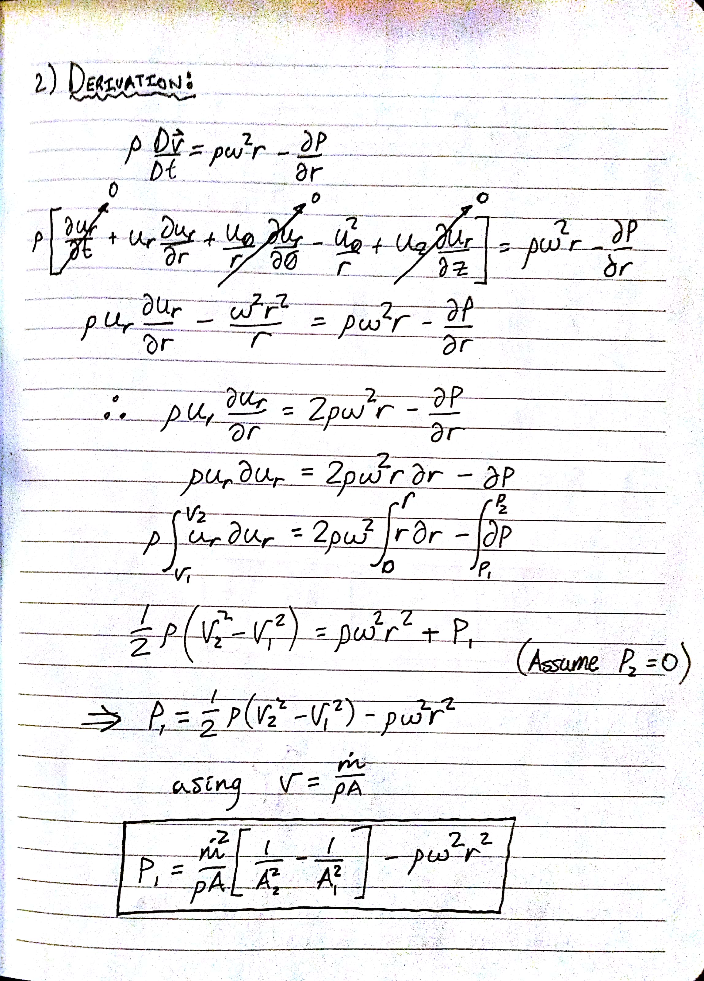 fluid dynamics Reynolds Transport Theorem for Rotating
