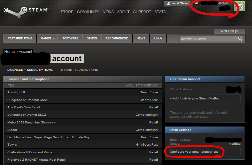 steam How do I use email wishlist notifications? Arqade