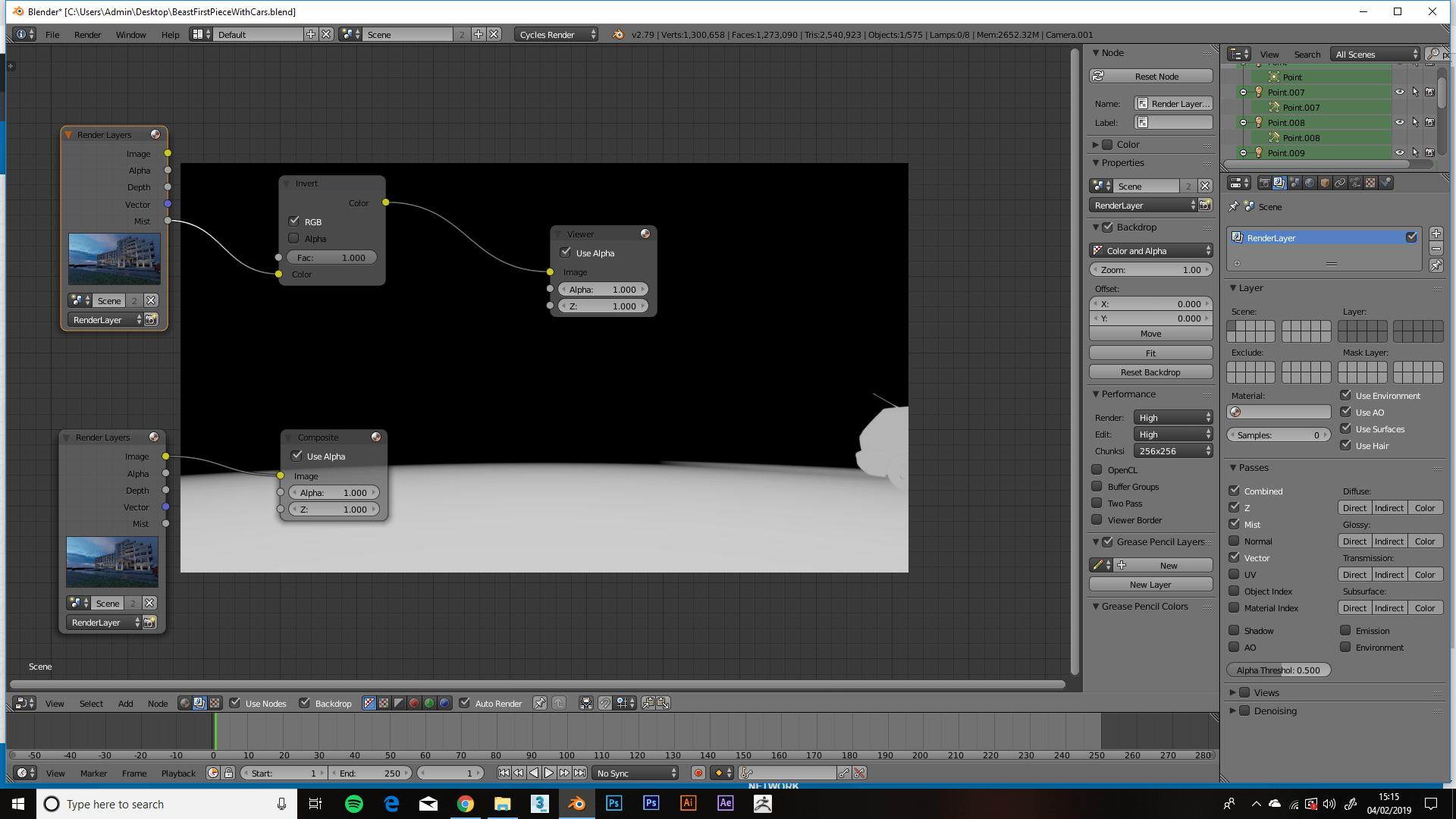 depth pass blender blender render depth map Kuchi