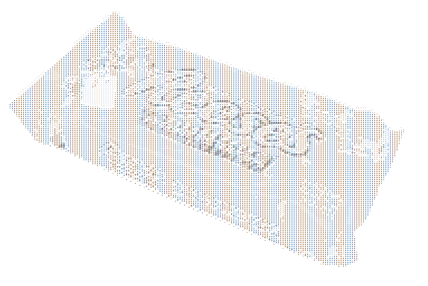 python How to condense large ascii art from a file python3 Stack