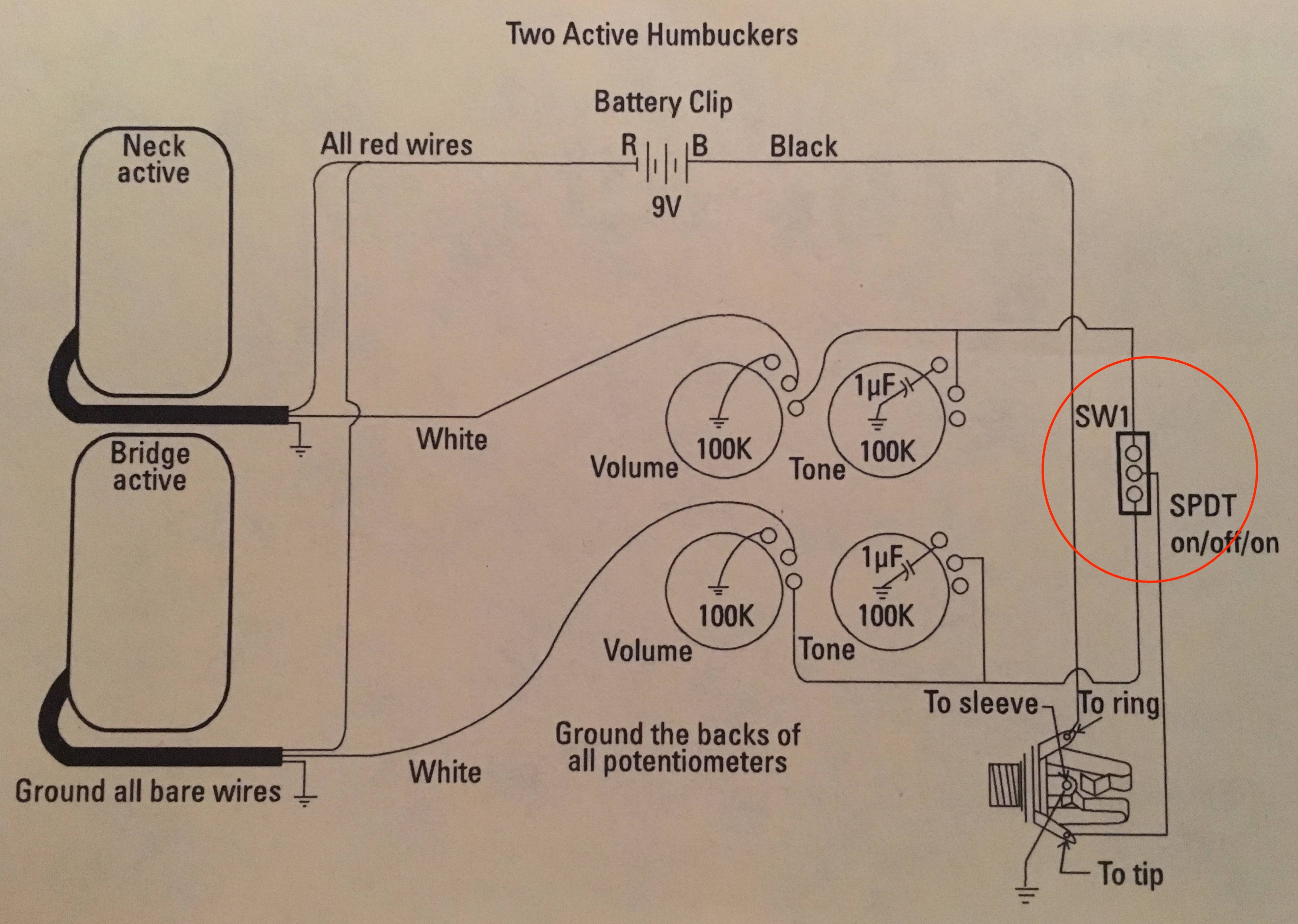 capacitor Trying to understand how a guitar pickup switch works Electrical Engineering Stack