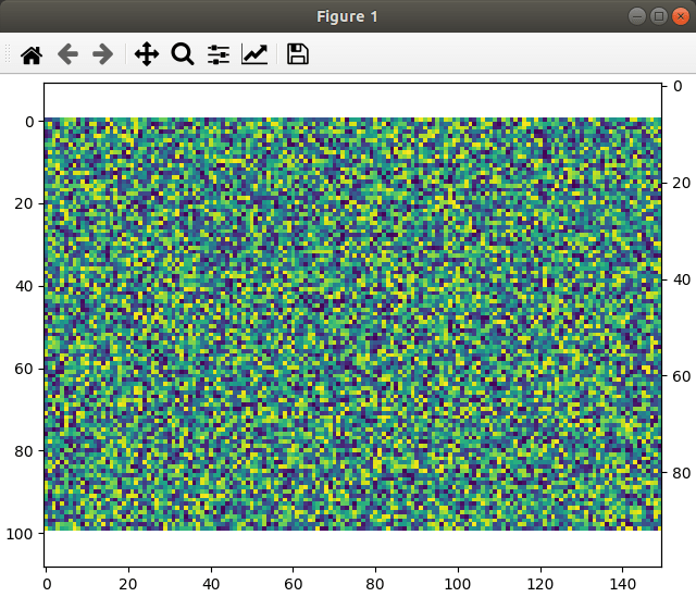 python Linking dual axes after imshow Stack Overflow