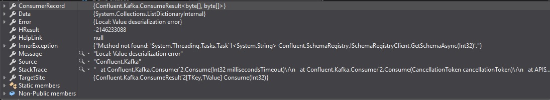 c Kafka Avro Value deserialization issue Stack Overflow