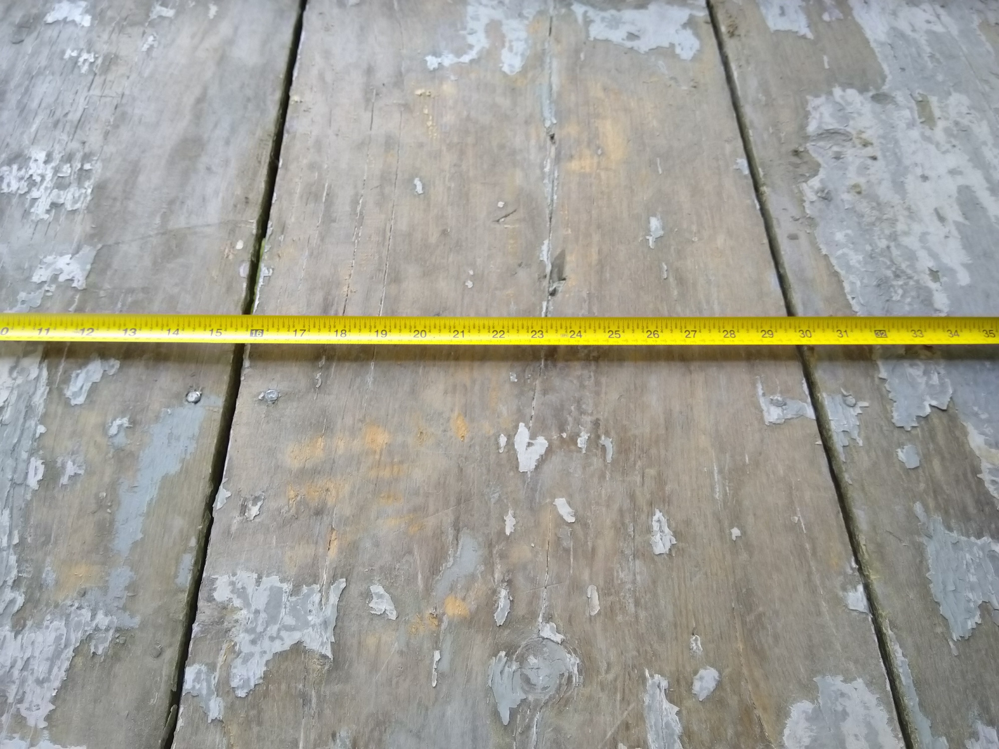 How enthusiastically should I strip a flaking deck before staining