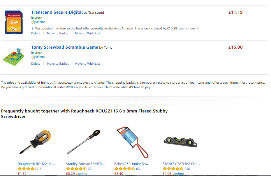 can't see the checkout option on amazon Web Applications Stack Exchange