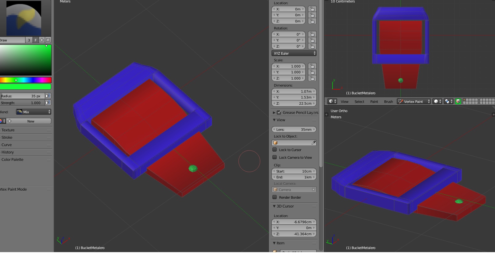 How to export vertex colors or vertex group as polygroup for export? Blender Stack Exchange