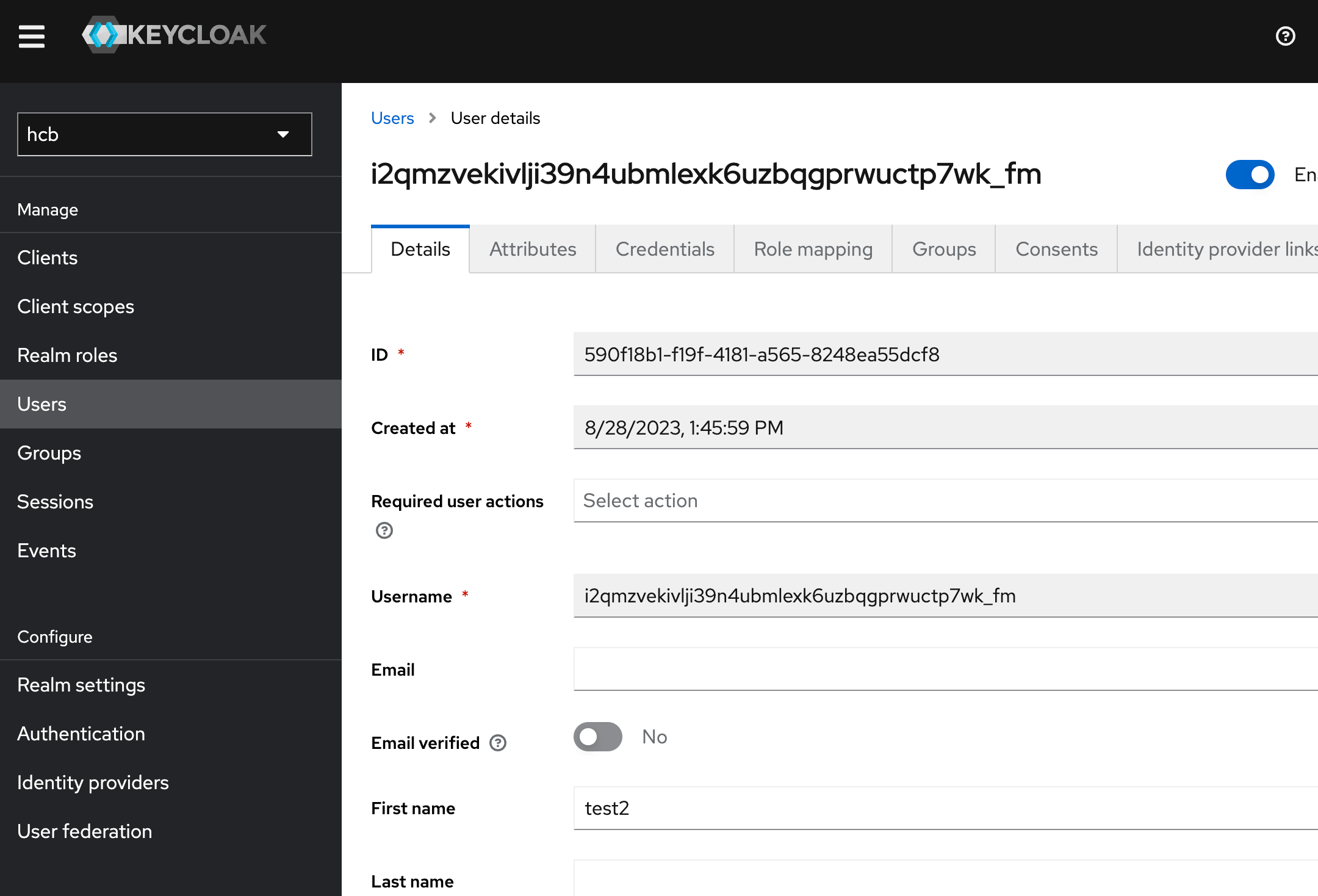 Keycloak Map email from Azure AD to auto created Keycloak Users