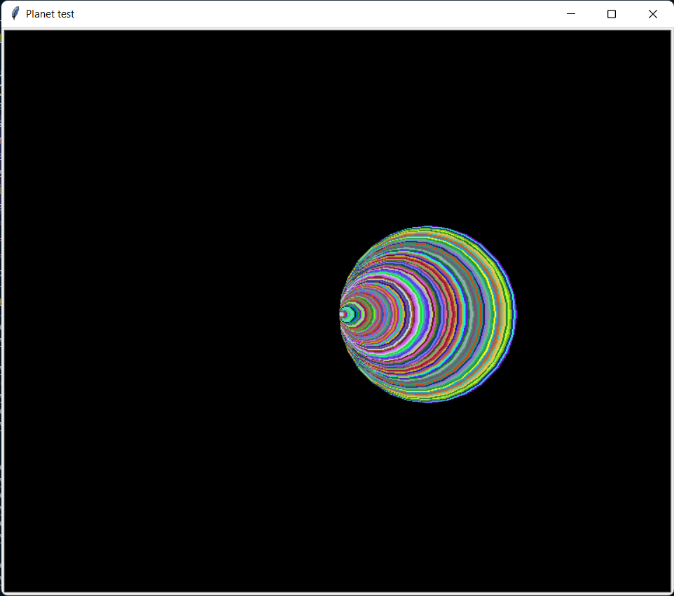 Python turtle isn't changing colors when i define the pen color Stack