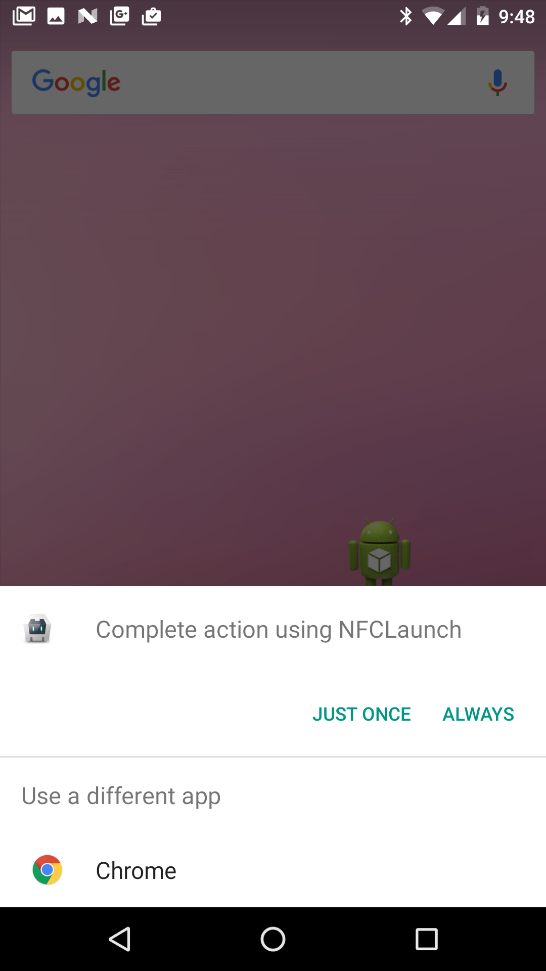 cordova Android NFC tag with URL opening browser, not my app Stack
