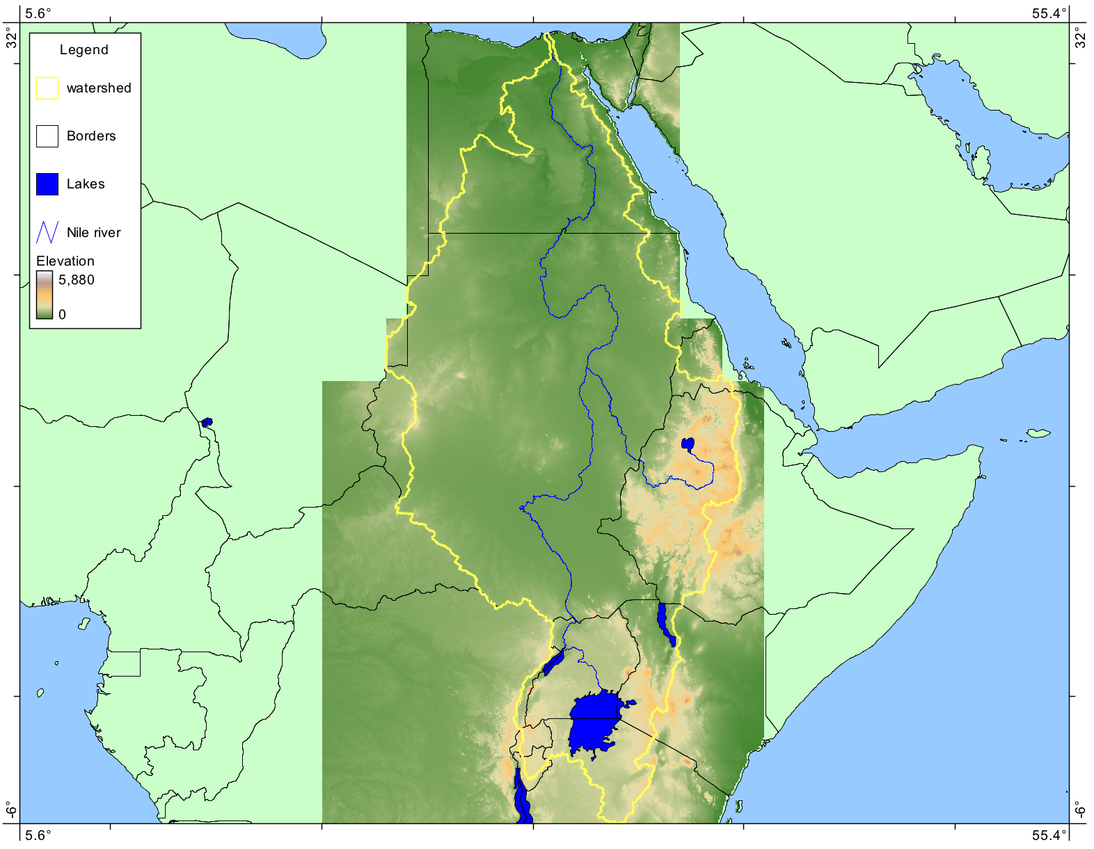 grass Delineating large scale watershed? Geographic Information