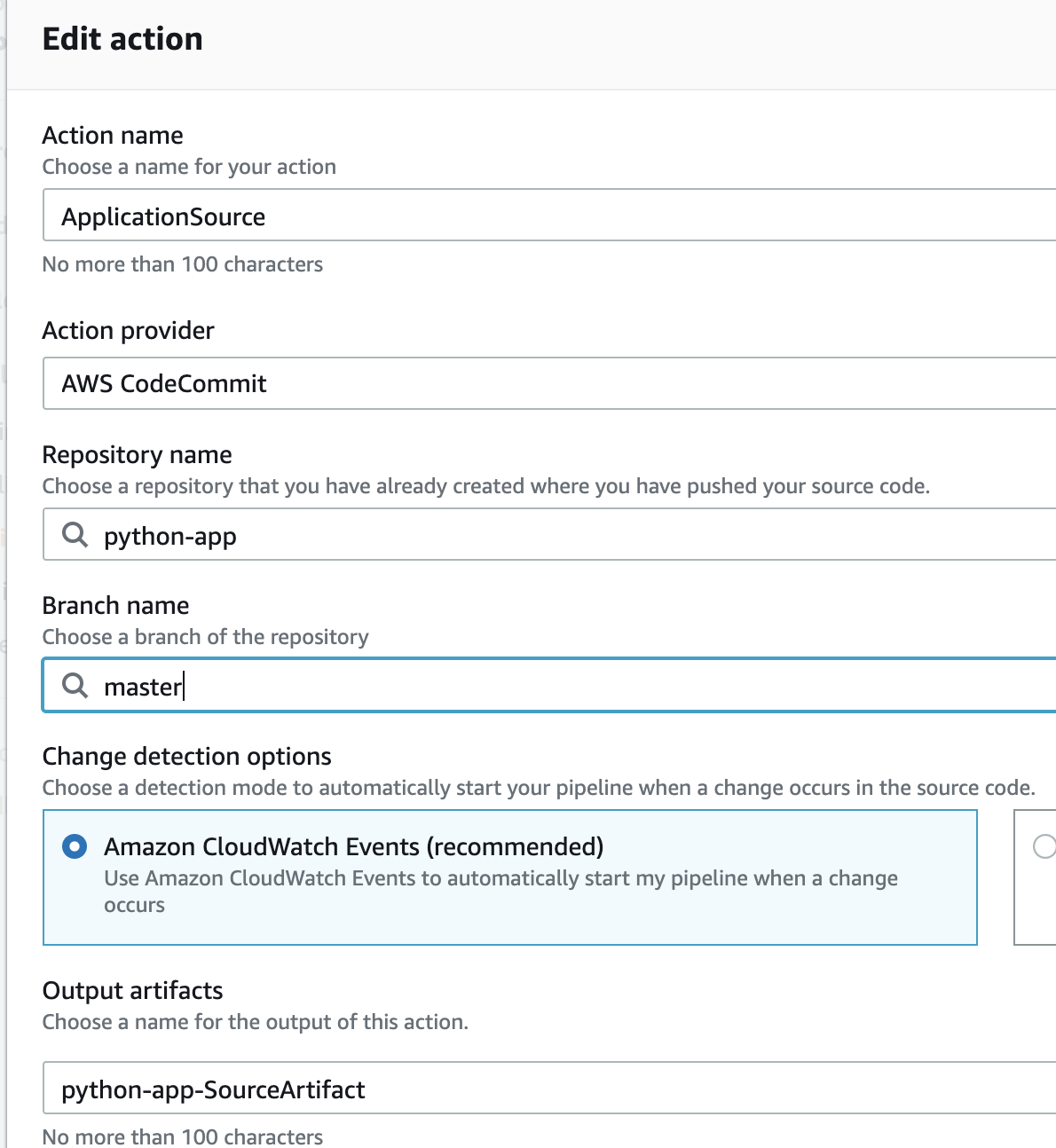 amazon web services How to allow AWS to trigger pipeline
