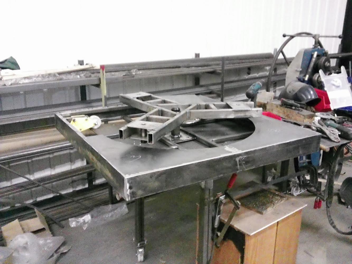 what thickness steel sheet for a motorcycle turntable Engineering