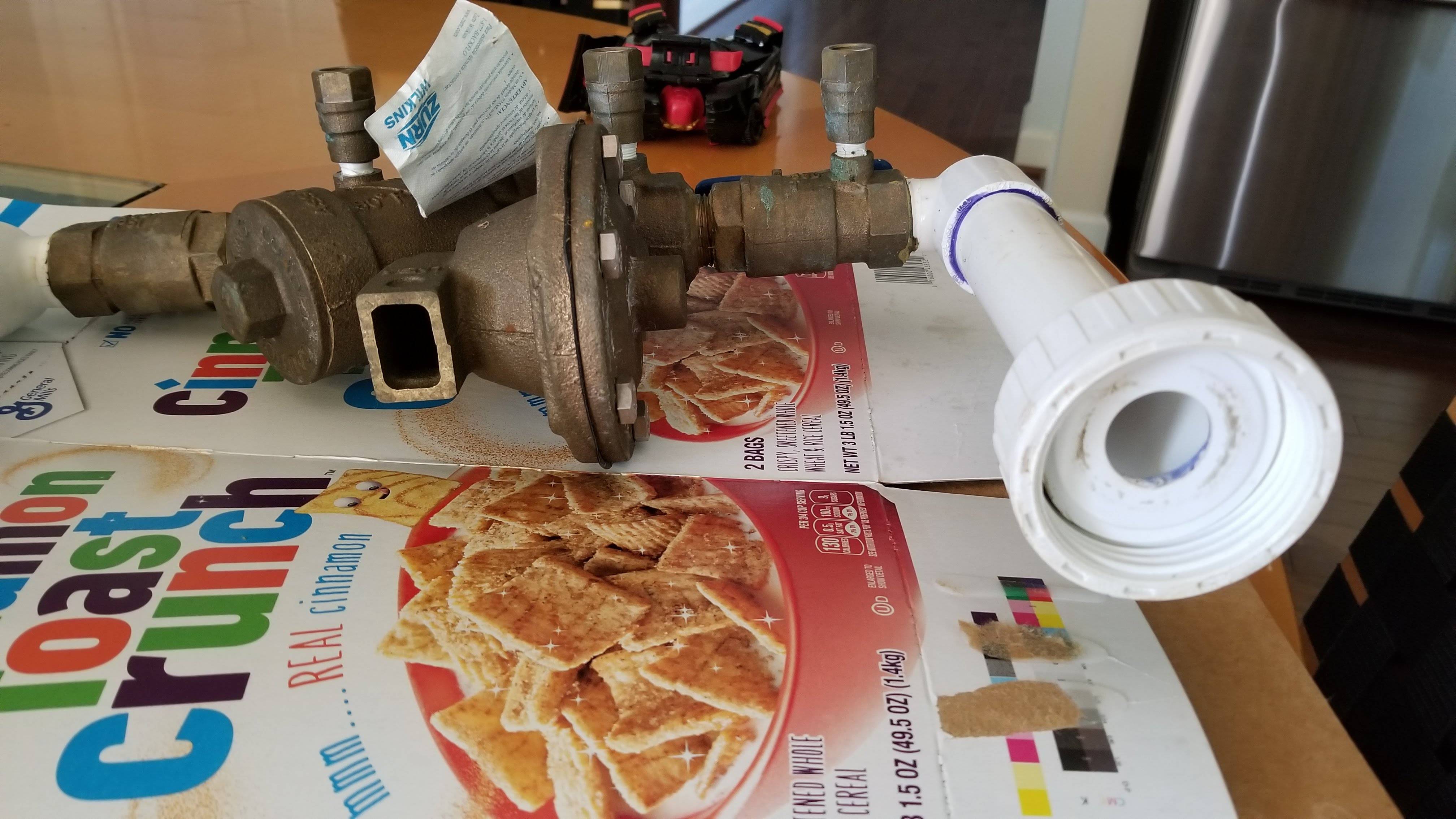 sprinkler system Reinstalling backflow preventer. Do I need glue or