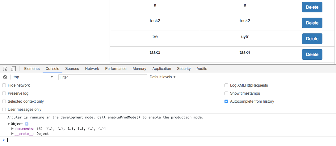 Angular 2 Deleting the record from an array of objects fetched from