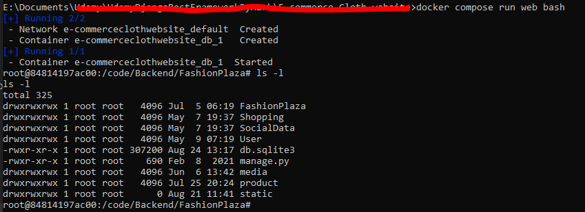 File created in image by docker not reflecting in