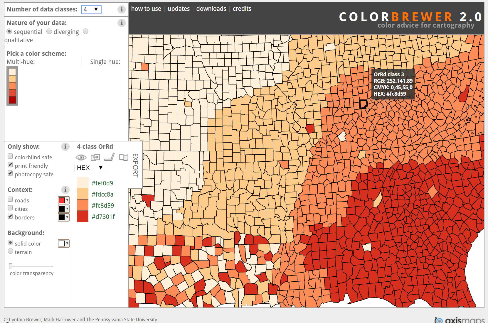 Color Palette Qgis at Herbert Showers blog