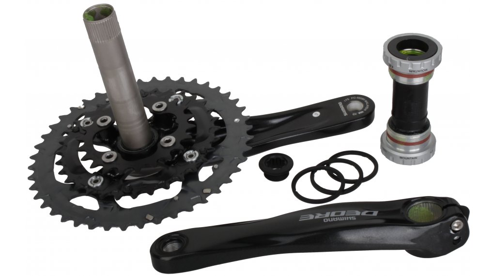 crankset Loose axis of Shimano Deore FCM591S Hollowtech II Bicycles Stack Exchange