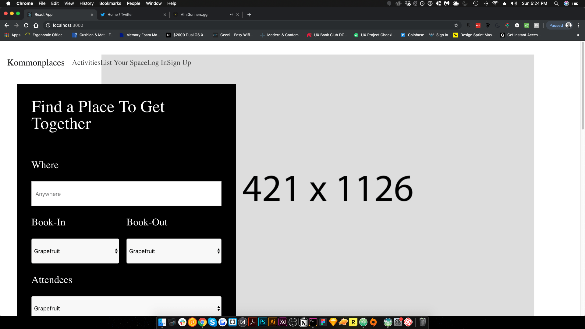 html How to create a Hero Image with form beside it and make full