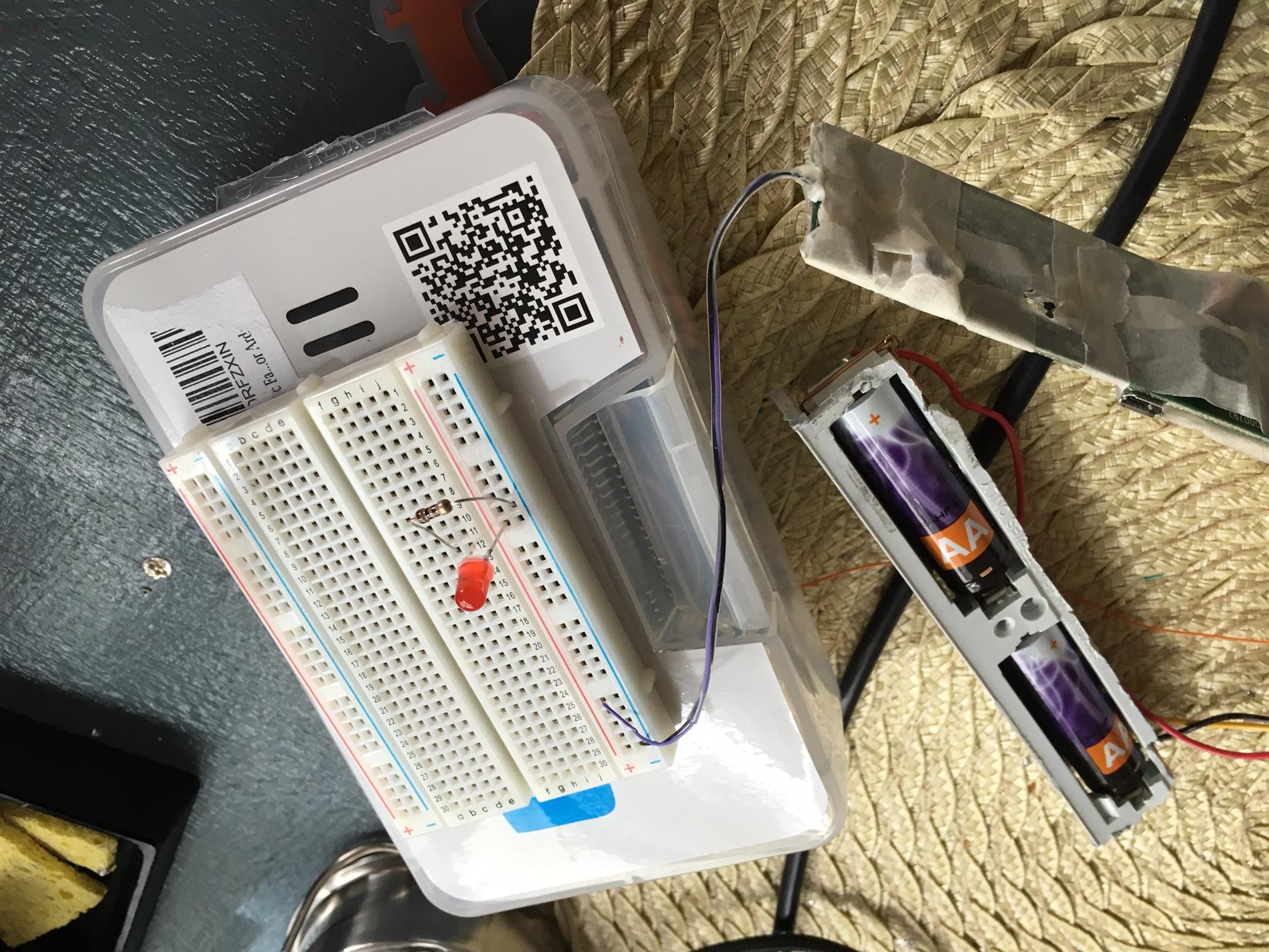 LED circuit is draining AA batteries REALLY fast Electrical Engineering Stack Exchange