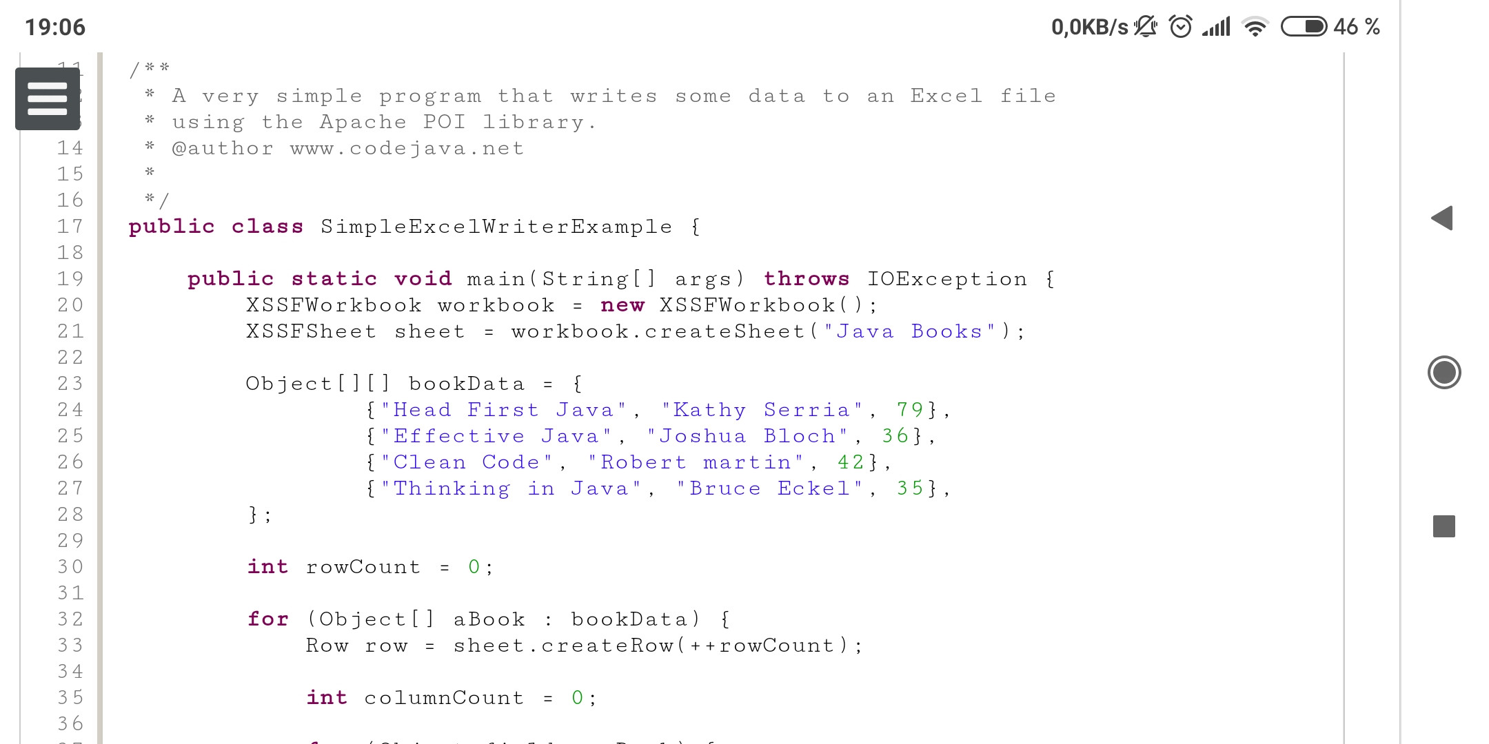 arrays Is this matrice definition correct in java? Stack Overflow