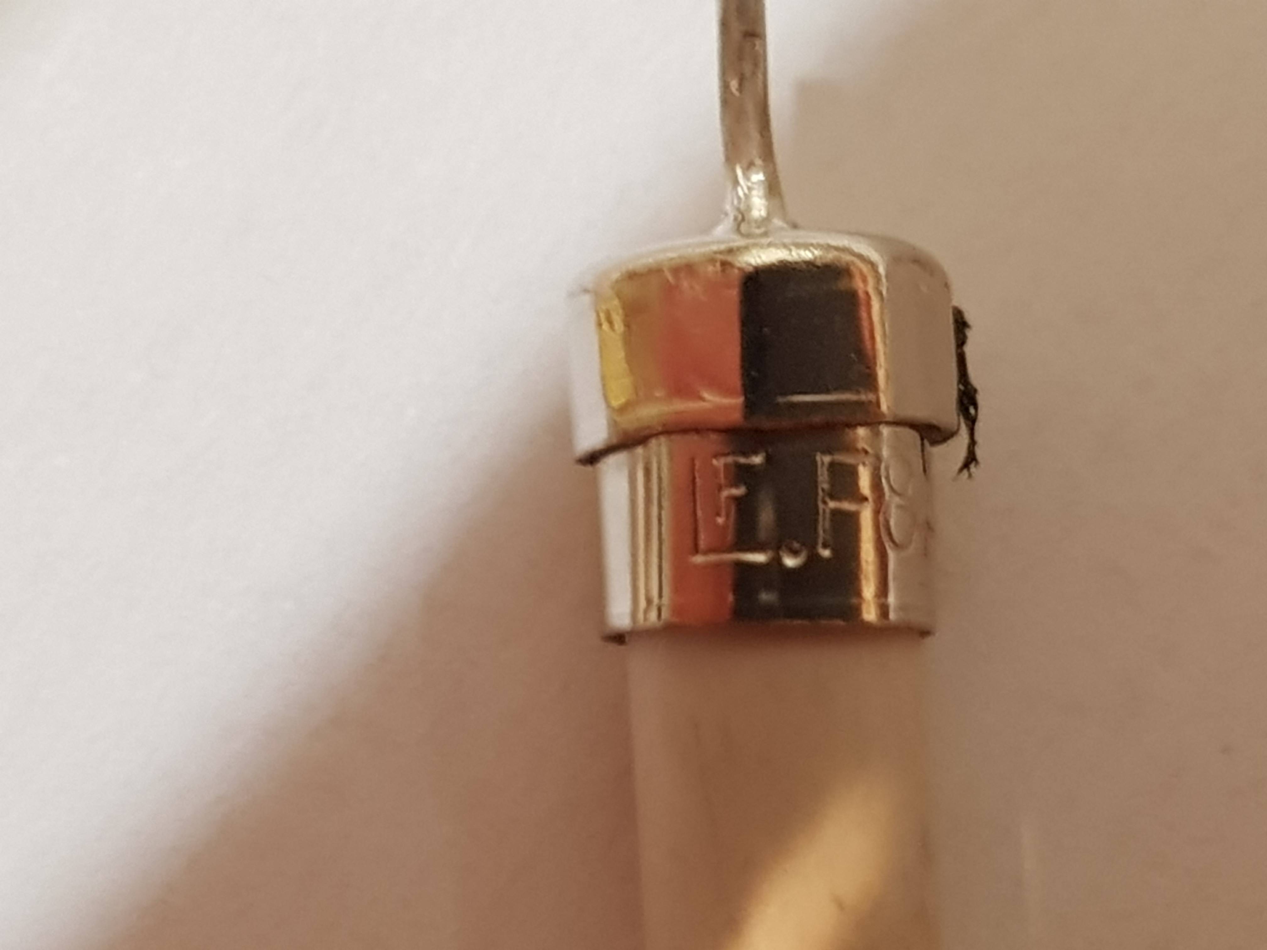 identification Identify fuse end cap marking "LF" Electrical