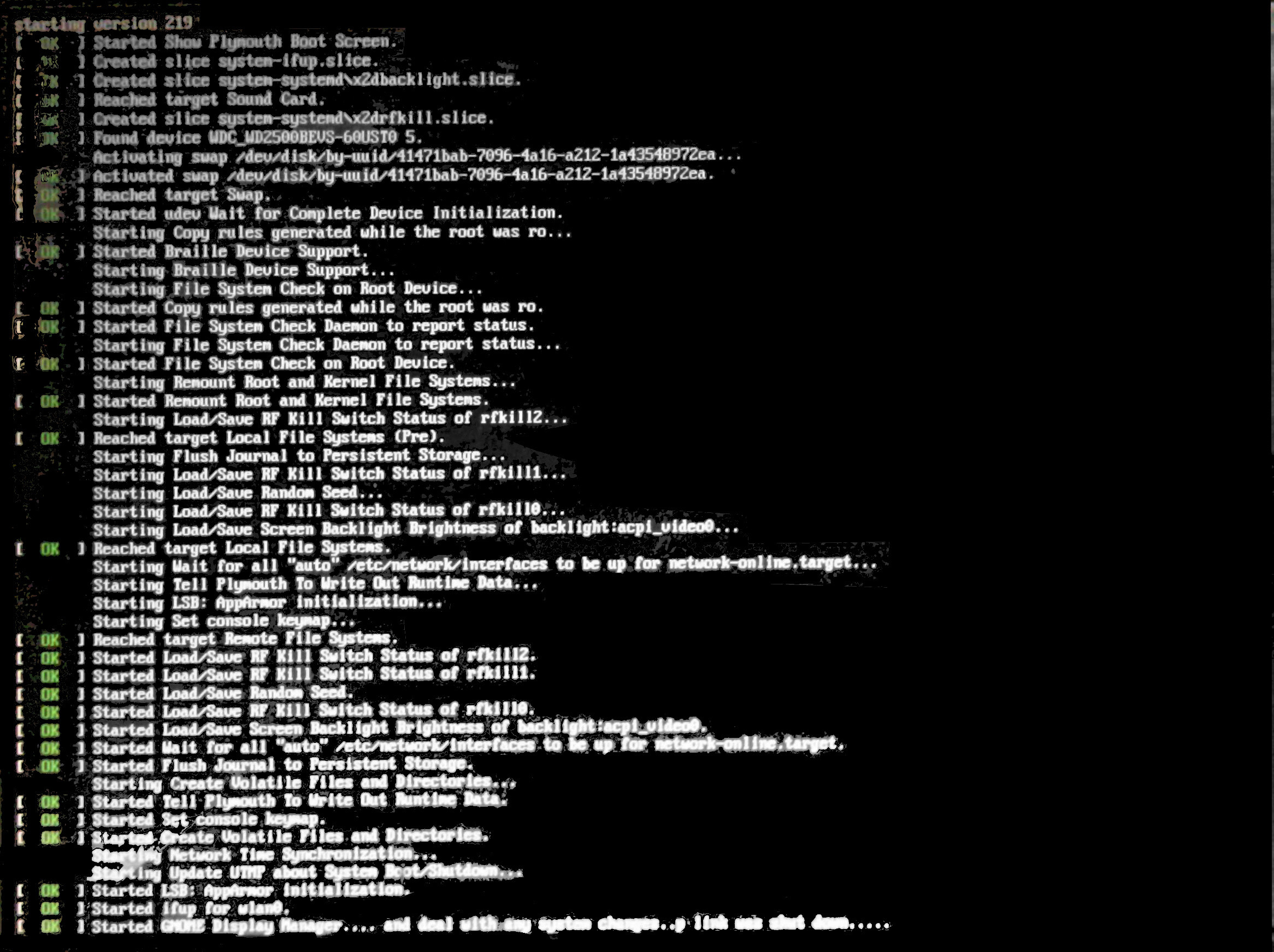 Boot Gui Does Not Start Ask Ubuntu