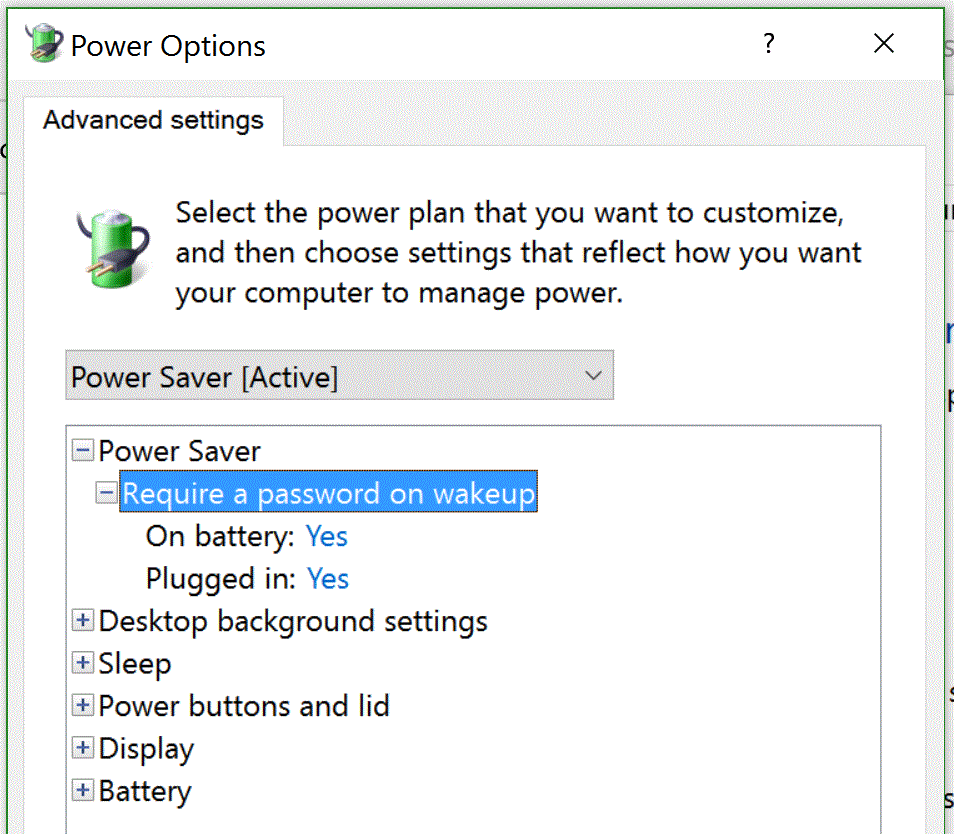 windows 10 Surface Pro 4 doesn't have Processor Power Management